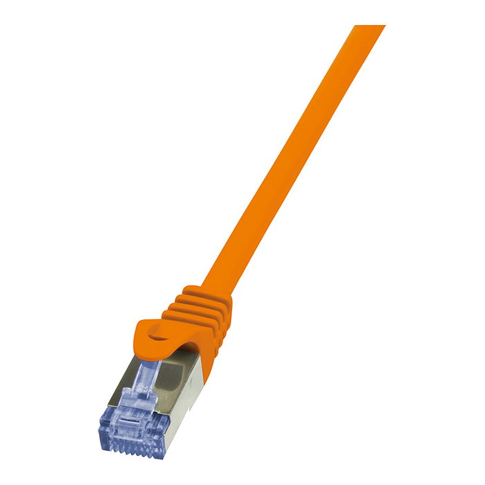 LogiLink Patch Cable Cat.6A S/FTP PrimeLine naranja 0,25m