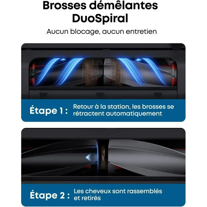 Eufy Omni E25 Robot Aspirador y Fregador HydroJet 20.000 Pa Cepillos DuoSpiral Base Todo en Uno AABHO17964 Eufy Omni E25 Robot Aspirador y Fregador HydroJet 20.000 Pa Cepillos DuoSpiral Base Todo en Uno AABHO17964