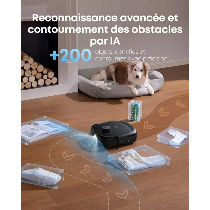 Eufy Omni E25 Robot Aspirador y Fregador HydroJet 20.000 Pa Cepillos DuoSpiral Base Todo en Uno AABHO17964 Eufy Omni E25 Robot Aspirador y Fregador HydroJet 20.000 Pa Cepillos DuoSpiral Base Todo en Uno AABHO17964