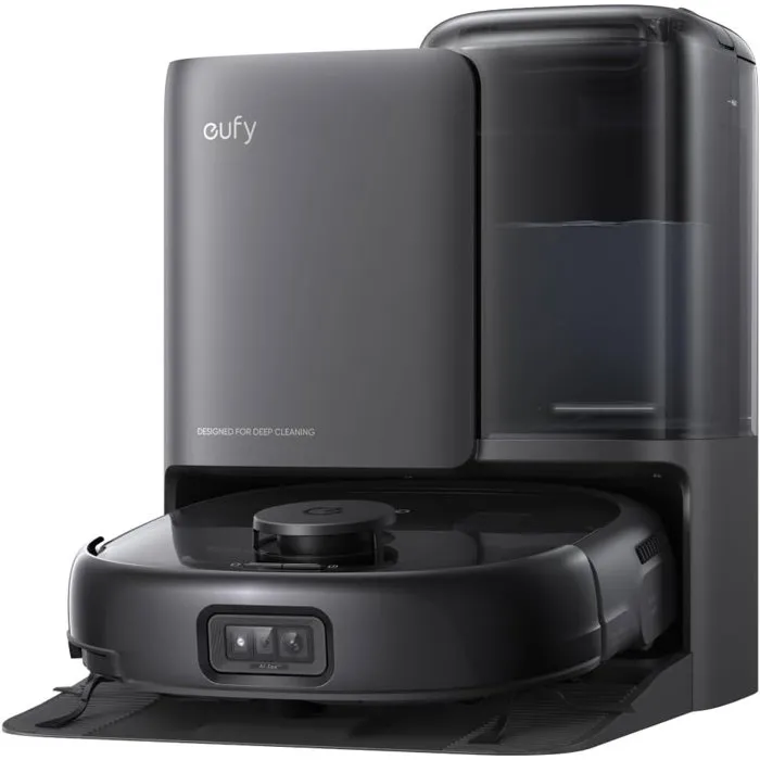 Eufy Omni E25 Robot Aspirador y Fregador HydroJet 20.000 Pa Cepillos DuoSpiral Base Todo en Uno AABHO17964 Eufy Omni E25 Robot Aspirador y Fregador HydroJet 20.000 Pa Cepillos DuoSpiral Base Todo en Uno AABHO17964