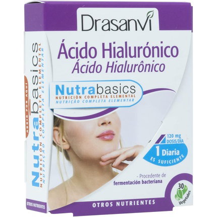 DRASANVI Ácido Hialurónico 30 cápsulas vegetales