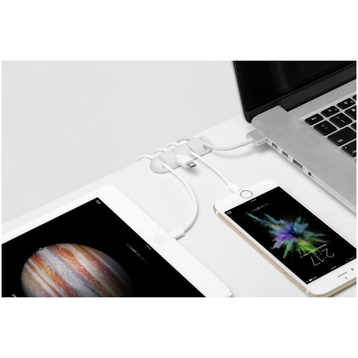 Bluelounge CableDrop Multi Blanco Bluelounge CableDrop Multi Blanco