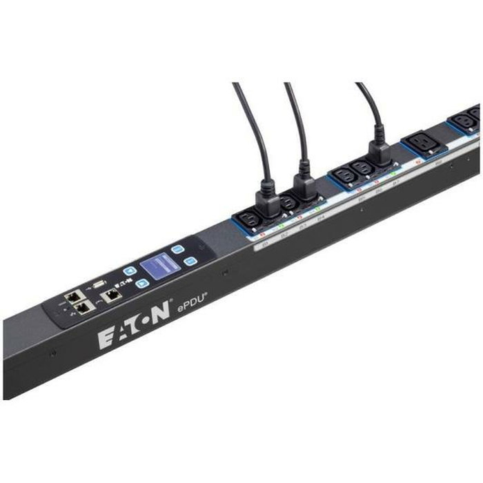 Eaton eMAB03 PDU Unidad de Distribución de Energía 0U Negro 16 Salidas AC Eaton eMAB03 PDU Unidad de Distribución de Energía 0U Negro 16 Salidas AC