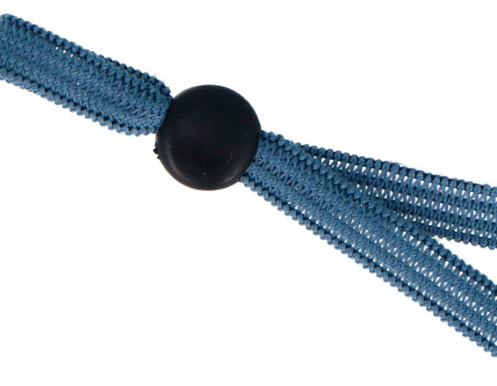 Innspiro Tope ajustador negro silicona para cordon elástico 1cm (10 unidades)