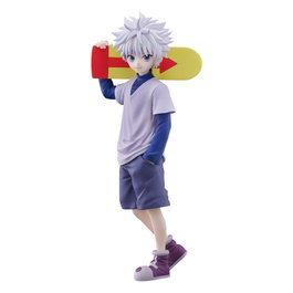 Hunter x Hunter Estatua PVC Pop Up Parade Killua Zoldyck/Killua Zaoldyeck L Size 21 cm
