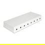 DeLOCK Keystone Leergehäuse 8 Port para conectores RJ45