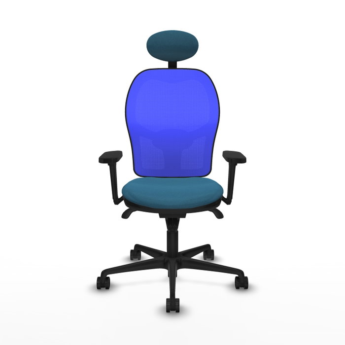 PIQUERAS Y CRESPO Silla de oficina Jorquera con mecanismo sincro, brazos 3D y cabecero fijo PIQUERAS Y CRESPO Silla de oficina Jorquera con mecanismo sincro, brazos 3D y cabecero fijo
