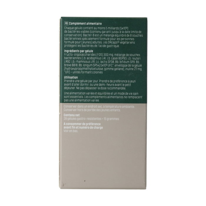 Bonusan Bacteri 8, 28 cápsulas gastroresistentes