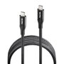 NGS Cable USB-C a USB-C KNOT 240W-2 de 2m Negro