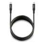NGS Cable USB-C a USB-C KNOT 240W-2 de 2m Negro