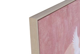 DKD Home Decor Cuadro Lienzo Garzas Surtido de 2 Unidades