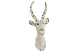 DKD Home Decor Decoración de Pared Blanco Resina 36 x 58 x 25 cm