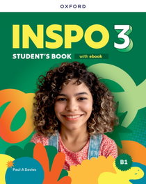 OXFORD UNIVERSITY PRESS INSPO 3 STUDENT BOOK +EBOOK 2026