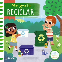 BRUÑO Me gusta reciclar: con lenguetas y piezas móviles