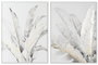 DKD Home Decor Cuadro PS Lienzo Palmera Surtido de 2 Unidades (90x4x120 cm)