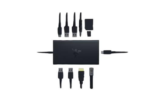Razer RC21-02250100-R3M1 Dock USB-C Alámbrico USB 3.2 Gen 1 Type-C Negro