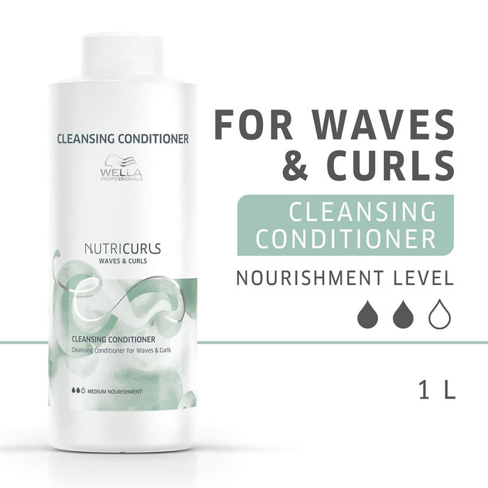 Acondicionador Rizos Definidos Wella Nutricurls 1 L