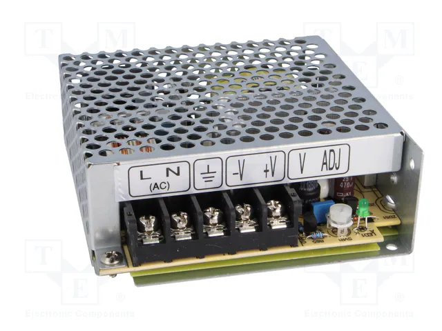 MEAN WELL RS-50-15 Alimentador de impulso de 50W 15VDC MEAN WELL RS-50-15 Alimentador de impulso de 50W 15VDC