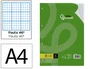 Liderpapel Recambio A4 100 Hojas 75gr Rayado 4 Taladros