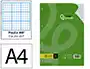Liderpapel Recambio A4 100 Hojas 75gr Rayado 4 Taladros