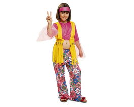 Disfraz para Niños My Other Me Hippie 3-4 Años (2 Piezas)