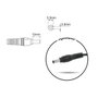 Cargador de portatil mitsu 19v 3.95a (5.5x2.5) - toshiba, compaq, hp, asus
