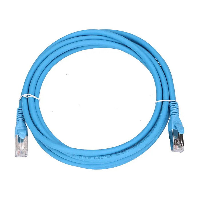 Extralink Cable Ethernet Cat.6A S/FTP de 3 m Azul Extralink Cable Ethernet Cat.6A S/FTP de 3 m Azul