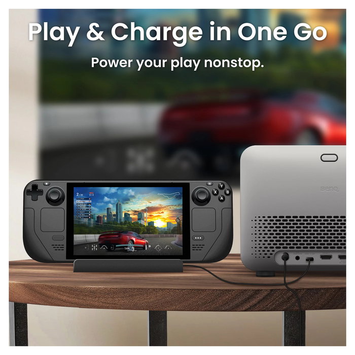 BenQ Proyector TK705i (Ref. 9H.R0C77.57E) - Color Gris