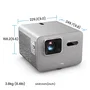 BenQ TK705i Proyector UHD 4K 3000 lúmenes ANSI Gris