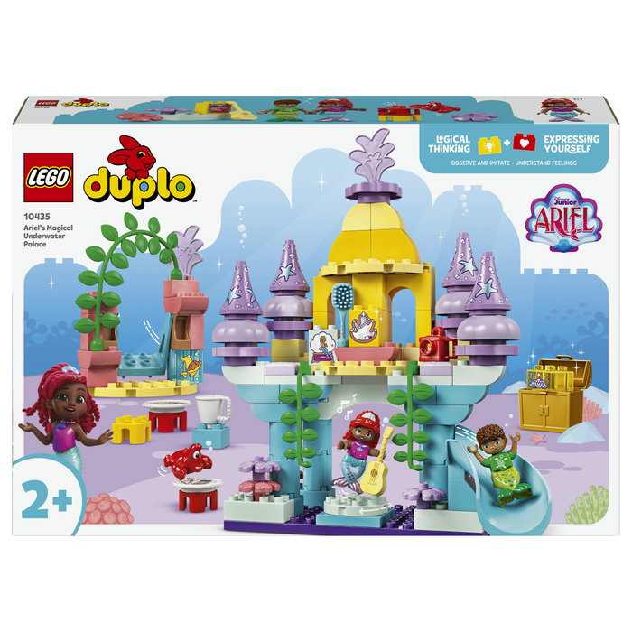 LEGO DUPLO Disney Palacio Submarino Mágico de Ariel, 116 piezas LEGO DUPLO Disney Palacio Submarino Mágico de Ariel, 116 piezas