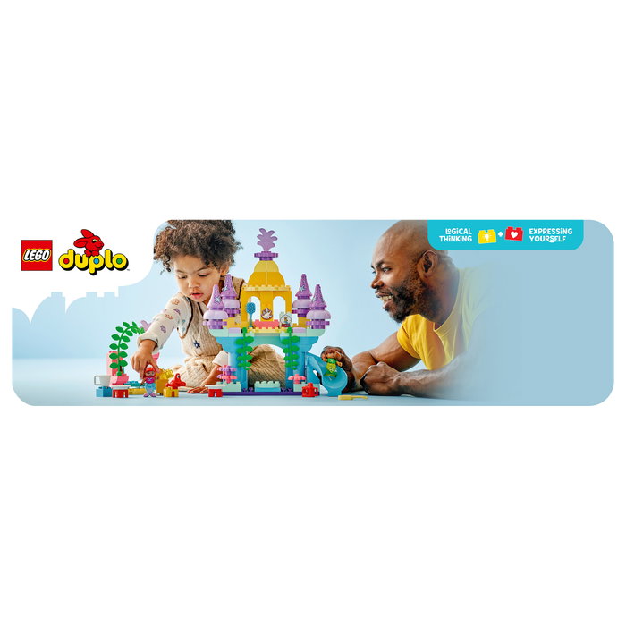 LEGO DUPLO Disney Palacio Submarino Mágico de Ariel, 116 piezas LEGO DUPLO Disney Palacio Submarino Mágico de Ariel, 116 piezas