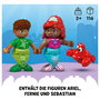 LEGO DUPLO Disney Palacio Submarino Mágico de Ariel, 116 piezas