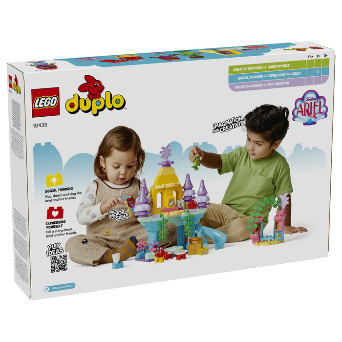 LEGO DUPLO Disney Palacio Submarino Mágico de Ariel, 116 piezas LEGO DUPLO Disney Palacio Submarino Mágico de Ariel, 116 piezas