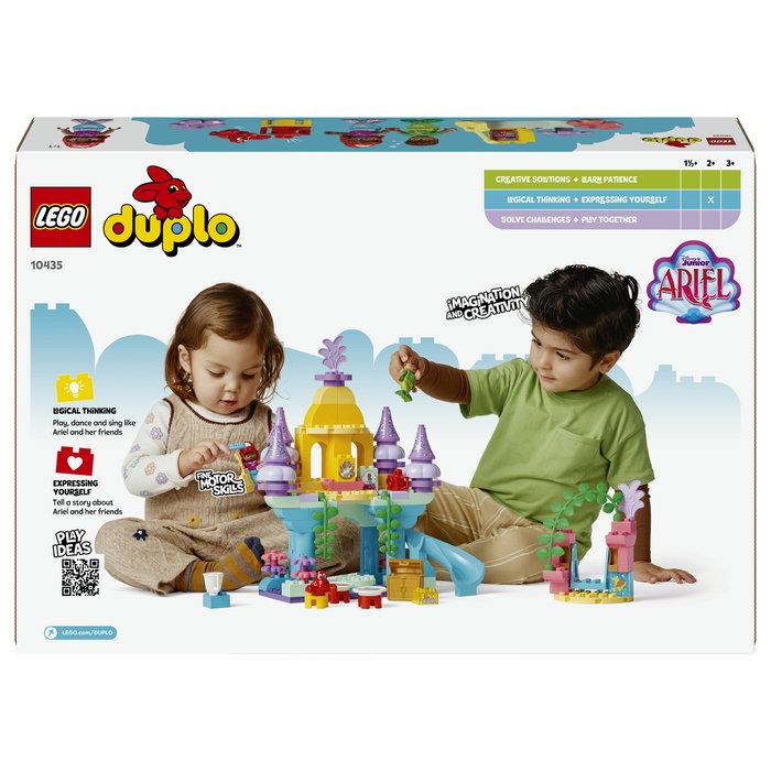 LEGO DUPLO Disney Palacio Submarino Mágico de Ariel, 116 piezas LEGO DUPLO Disney Palacio Submarino Mágico de Ariel, 116 piezas