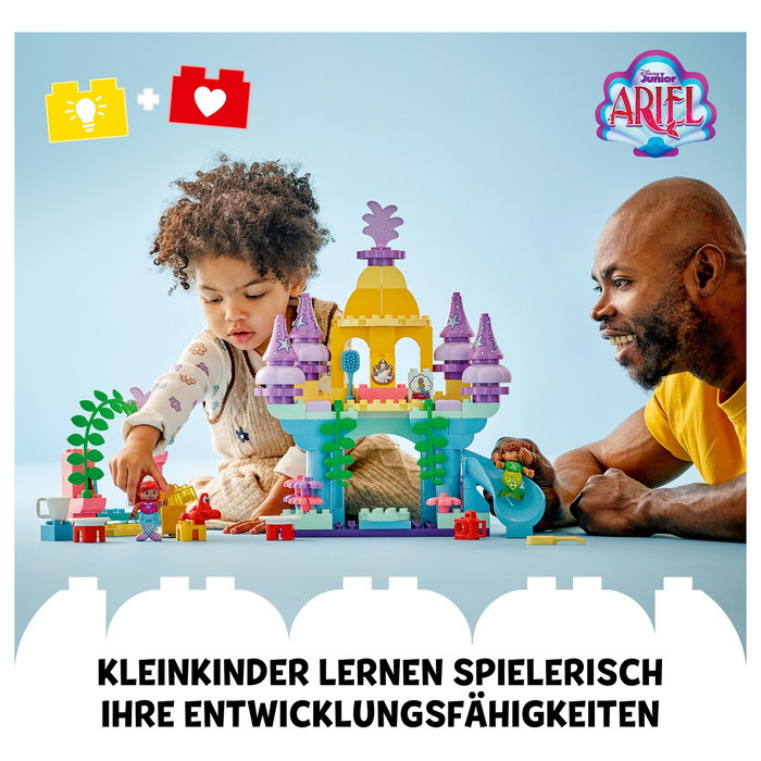 LEGO DUPLO Disney Palacio Submarino Mágico de Ariel, 116 piezas LEGO DUPLO Disney Palacio Submarino Mágico de Ariel, 116 piezas