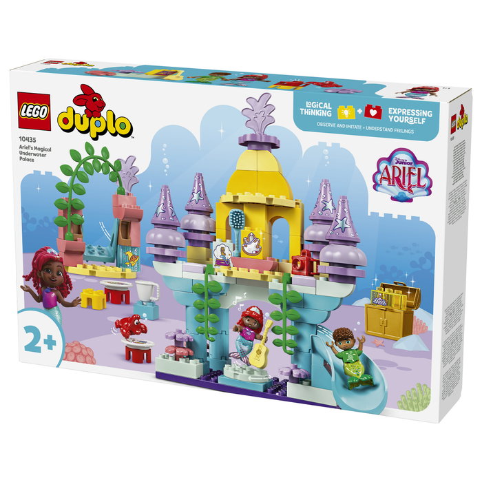 LEGO DUPLO Disney Palacio Submarino Mágico de Ariel, 116 piezas LEGO DUPLO Disney Palacio Submarino Mágico de Ariel, 116 piezas