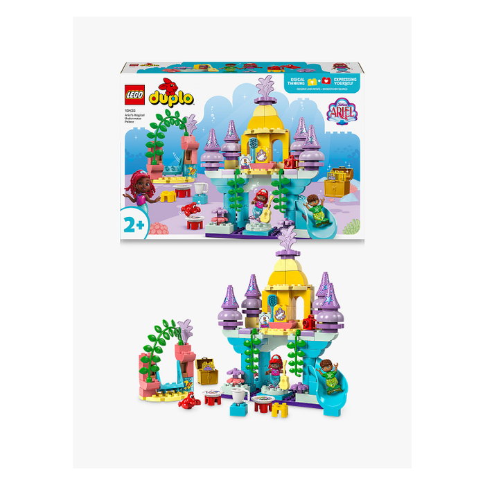 LEGO DUPLO Disney Palacio Submarino Mágico de Ariel, 116 piezas LEGO DUPLO Disney Palacio Submarino Mágico de Ariel, 116 piezas