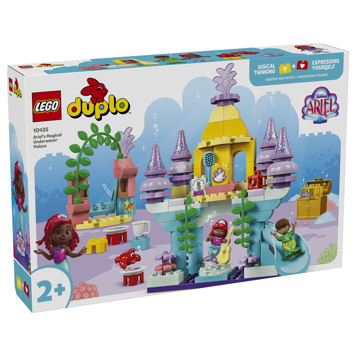 LEGO DUPLO Disney Palacio Submarino Mágico de Ariel, 116 piezas LEGO DUPLO Disney Palacio Submarino Mágico de Ariel, 116 piezas