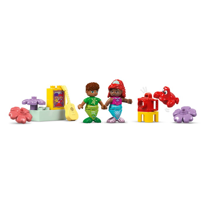 Lego Palacio Submarino Mágico Ariel Disney Duplo 10435 Juguete de Construcción para Preescolares +2 Años