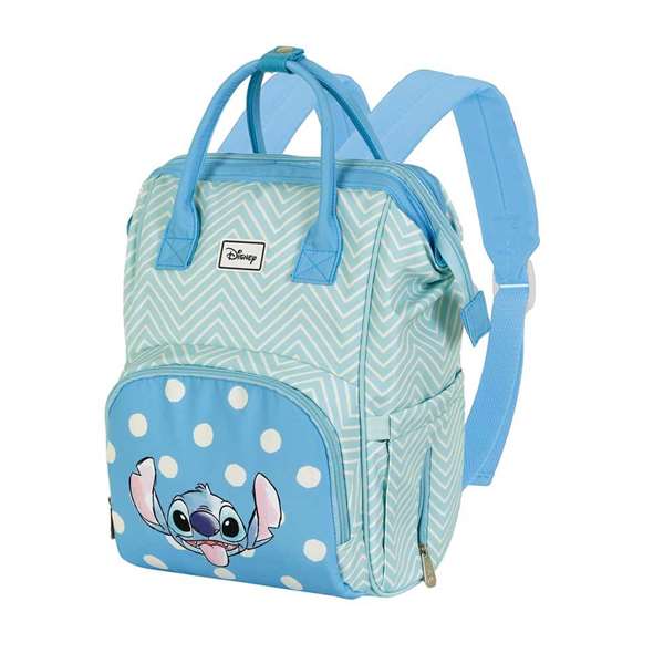 Karactermania Mochila Mommy Lilo y Stitch Lovely 25 x 40 x 20 cm poliéster repelente líquidos bolsillo térmico