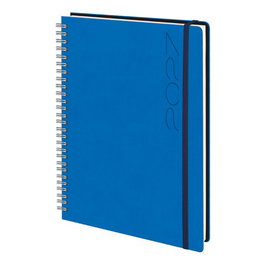 EDEUSTO Agenda Anual 2027 Tucson Flex Wire-O Tapa Flexible Azul