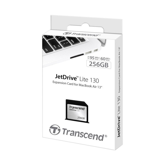 Transcend JetDrive Lite 130 256GB para MacBook Air 13 (2010-2015)