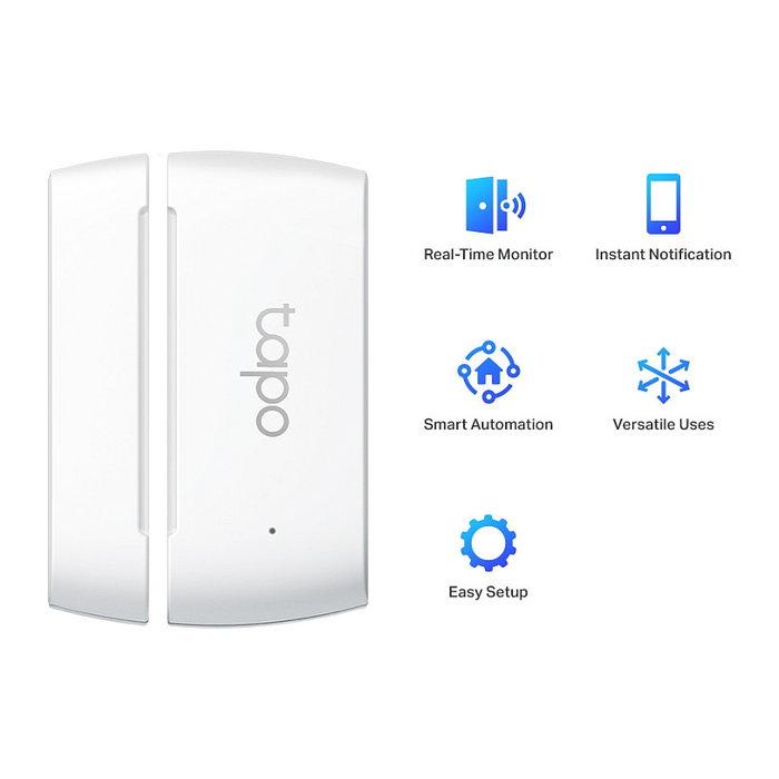 TP-Link Tapo T110 Sensor de Contacto Inteligente Blanco TP-Link Tapo T110 Sensor de Contacto Inteligente Blanco