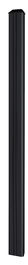 B-Tech BT8381 Columna de Soporte Vertical, 1.8 m, Negro