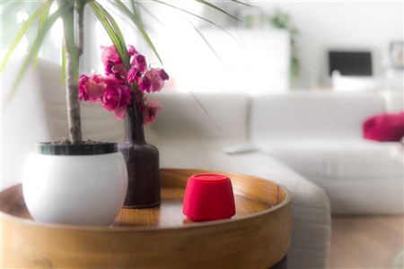 Elbe ALT-002-BT Altavoz Bluetooth Mini Rojo 2W Compatible con Smartphone y Tablet