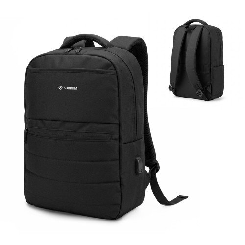 Subblim Mochila Compact Backpack 15L Negro Subblim Mochila Compact Backpack 15L Negro