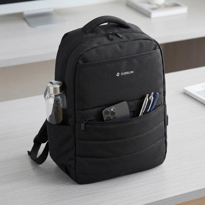 Subblim Mochila Compact Backpack 15L Negro Subblim Mochila Compact Backpack 15L Negro