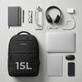 Subblim Mochila Compact Backpack 15L Negro