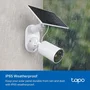 TP-Link Tapo A201 Panel Solar para Cámaras con Batería, 2,5 W, Blanco