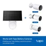 TP-Link Tapo A201 Panel Solar para Cámaras con Batería, 2,5 W, Blanco